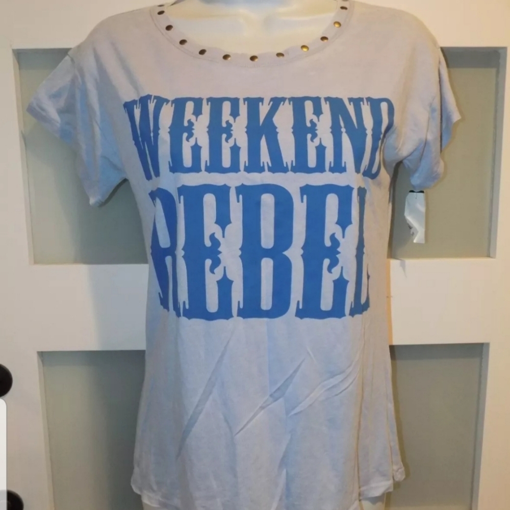 FRZ Short Sleeve Weekend Rebel T-shirt Size M Women's NEW